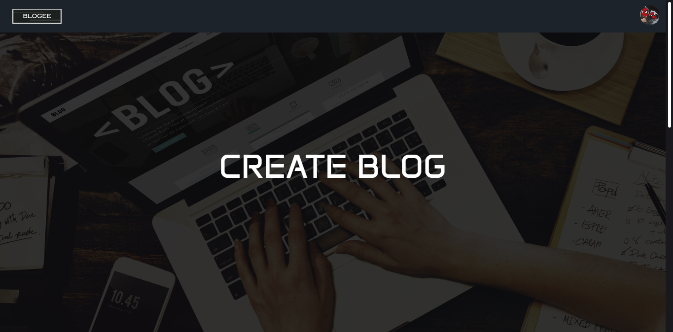 A Dynamic Blogging Platform